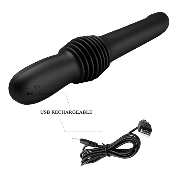 Pazzuzu thrusting vagina vibrator