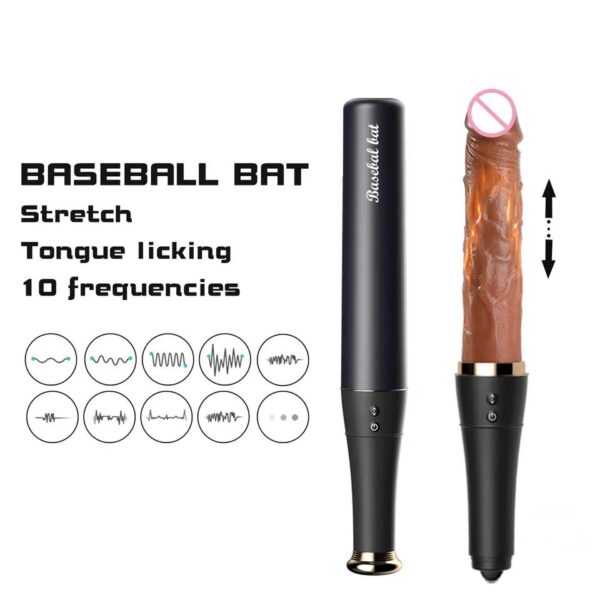 baseball thrusting dildo